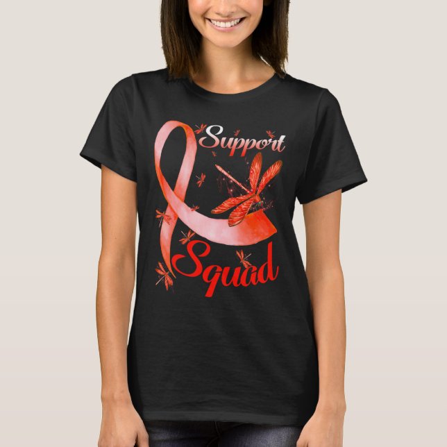 Camiseta Warrier Support Squad Dragonfly Rsd Crps Concienci (Anverso)