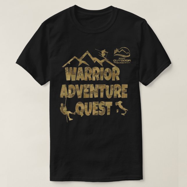 Camiseta Warrior Adventure Quest, ODR. (Diseño del anverso)