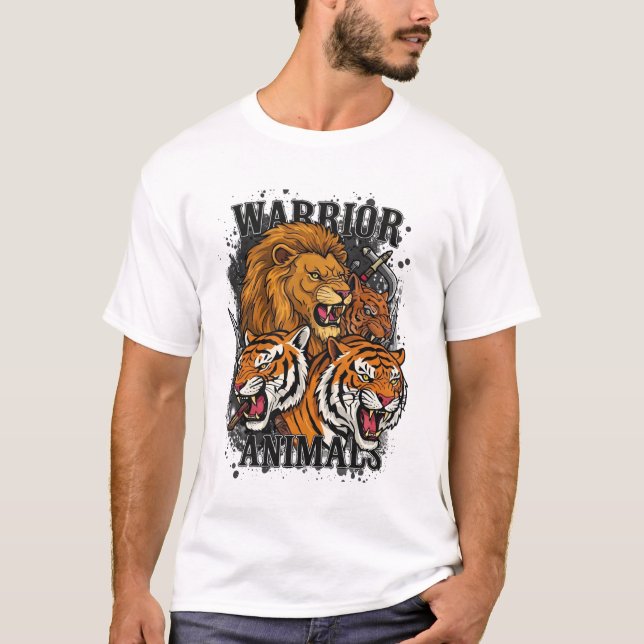 Camiseta Warrior Animals (Anverso)