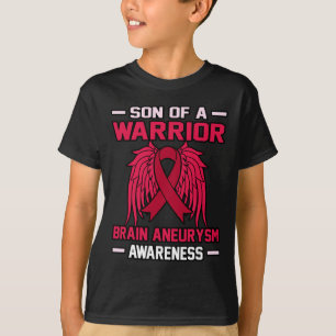 Camiseta Warrior Brain Aneurysm Awareness Month Simpatizant