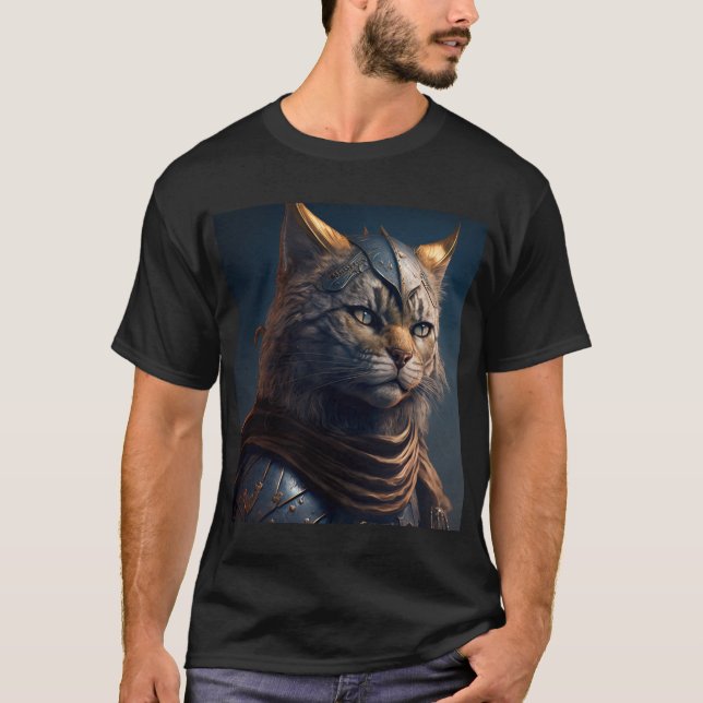 Camiseta Warrior cat (Anverso)