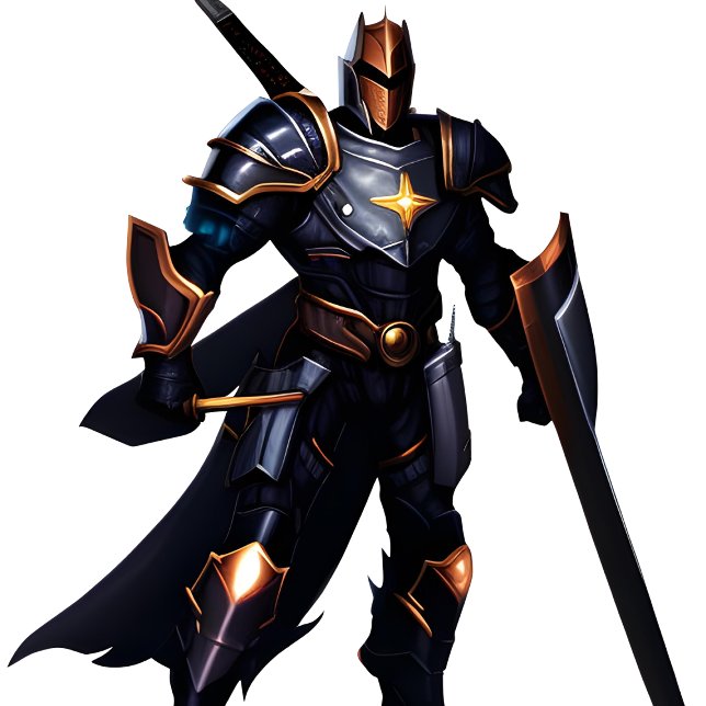 Camiseta Warrior Knight (Subido por el creador)