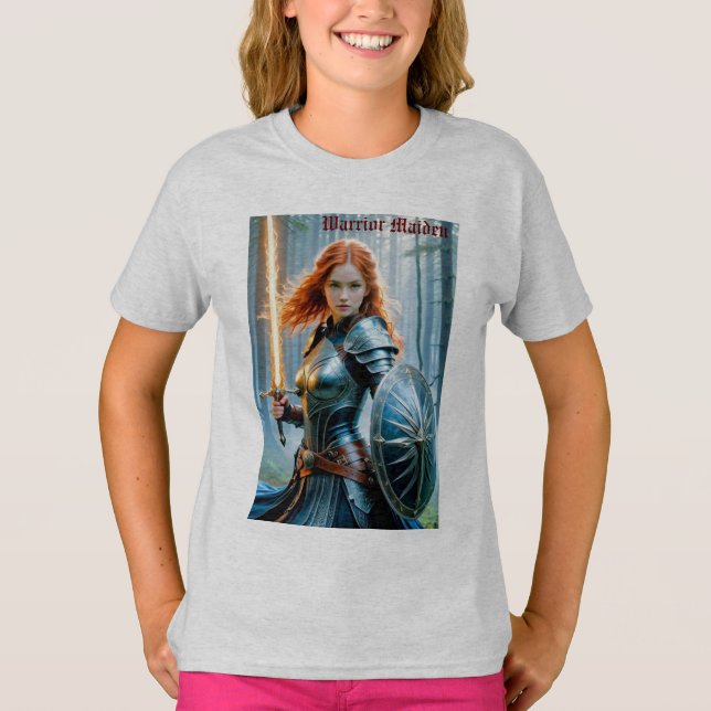 Camiseta Warrior Maiden (Anverso)