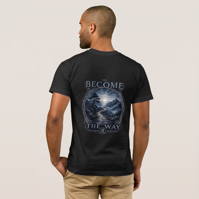 Camiseta Warrior’s Path  Become the Way (Reverso completo)