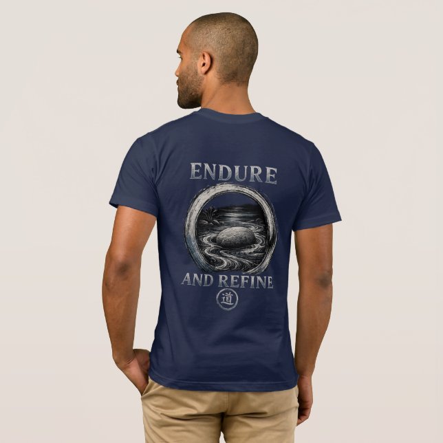 Camiseta Warrior’s Path Endure y Refina (Reverso completo)