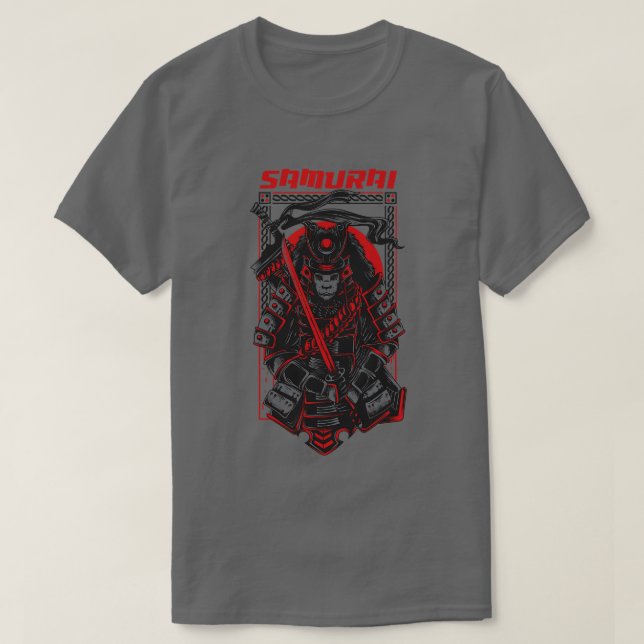 Camiseta Warrior Samurai (Diseño del anverso)