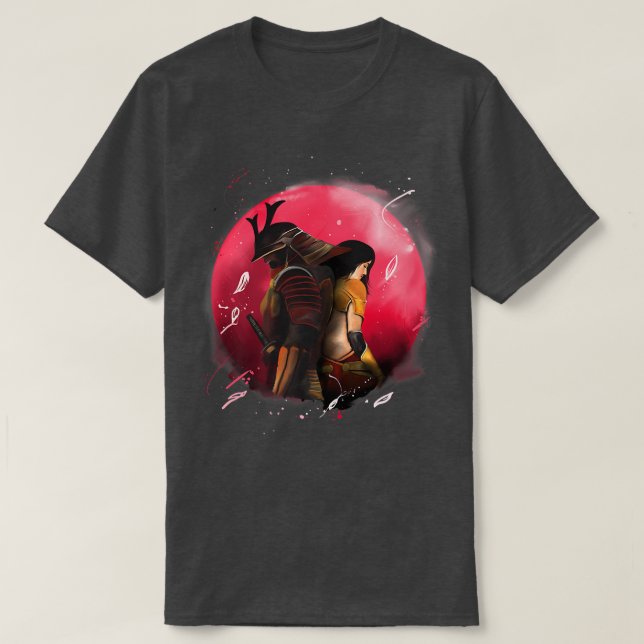 Camiseta Warrior Samurai Japan Premium (Diseño del anverso)