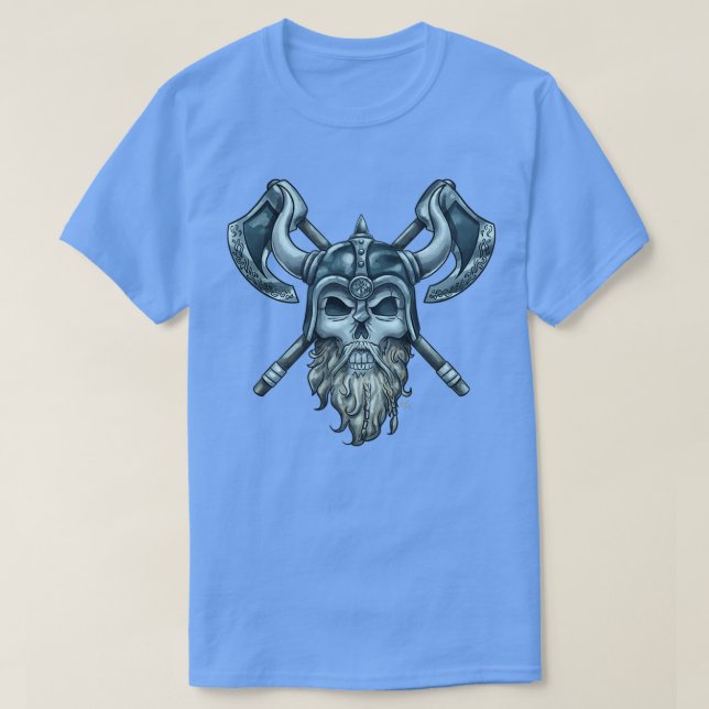 Camiseta Warrior Skull (Diseño del anverso)