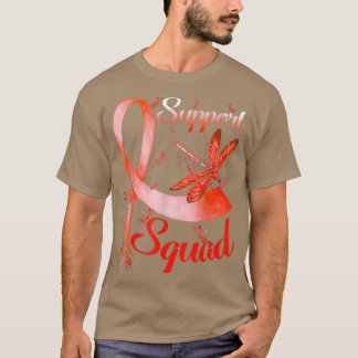 Camiseta Warrior Support Squad Dragonfly ADHD Awareness