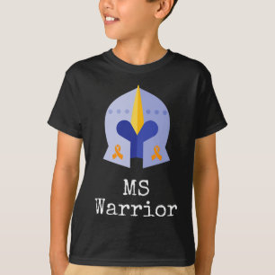 Camiseta Warrior W Knight Y Naranjas Ribbons Para Ms Awaren