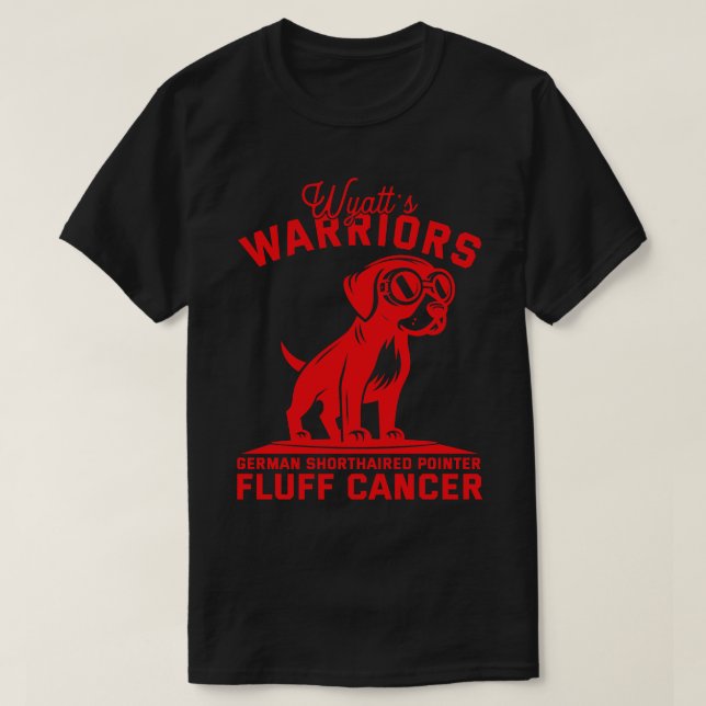Camiseta Warriors Wyatts GSP Fluff 1 (Diseño del anverso)