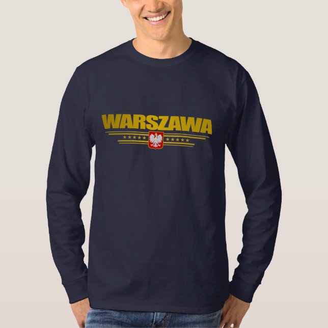 Camiseta Warszawa (Varsovia) Polonia (Anverso)