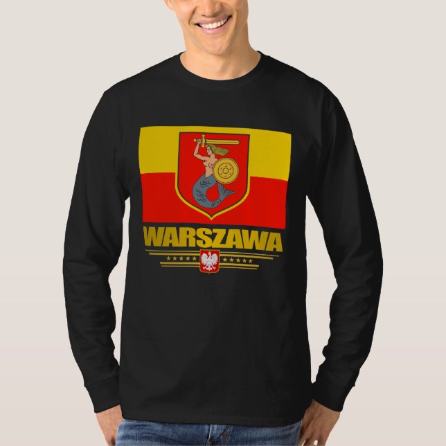 Camiseta Warszawa (Varsovia) Polonia (Anverso)