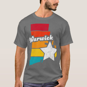 Camiseta Warwick Rhode Island Vintage Molestias 2