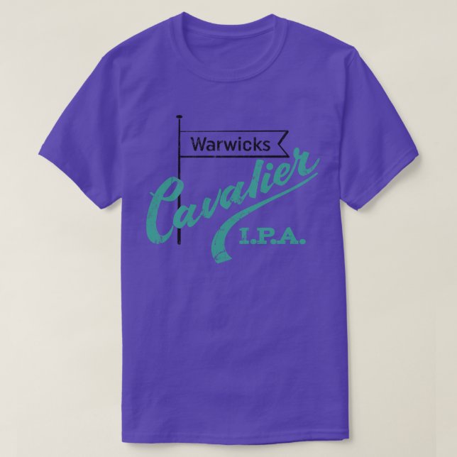Camiseta Warwicks Cavalier IPA (Diseño del anverso)