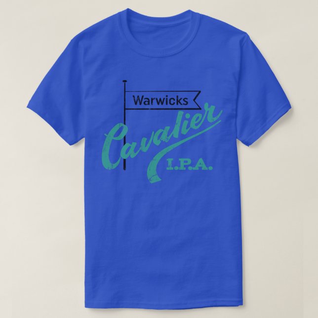 Camiseta Warwicks Cavalier IPA (Diseño del anverso)