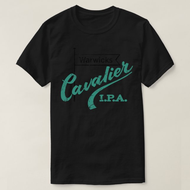 Camiseta Warwicks Cavalier IPA (Diseño del anverso)