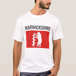 Camiseta Warwickshire // Bandera del condado de inglés