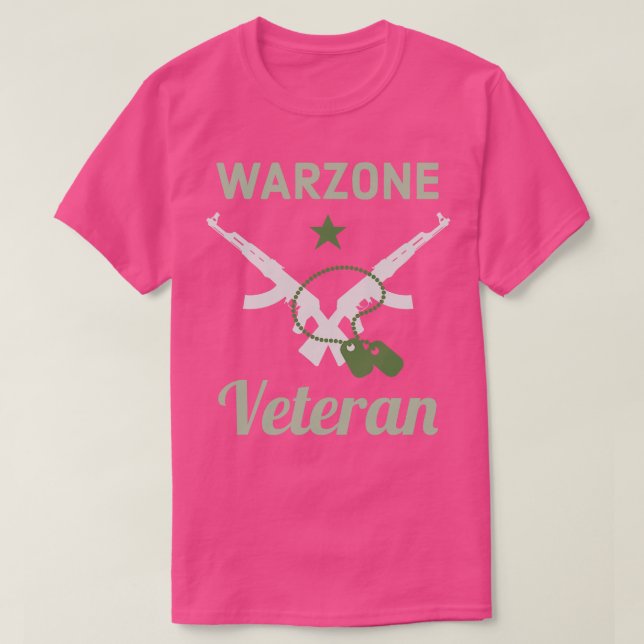 Camiseta Warzone Veteran Gaming Verdansk Gamer (Diseño del anverso)