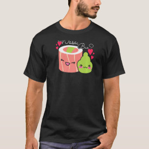 Camiseta Wasa Bae Sushi Y Wasabi