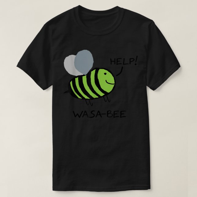 Camiseta Wasa-beeWasabi Chica Meme Funny Sushi Japan Daught (Diseño del anverso)