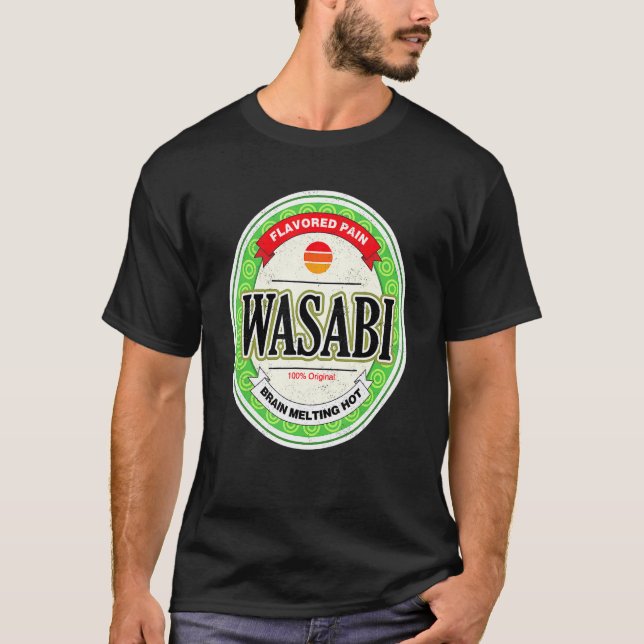 Camiseta Wasabi Condiments Couples Group Easy Halloween Cos (Anverso)
