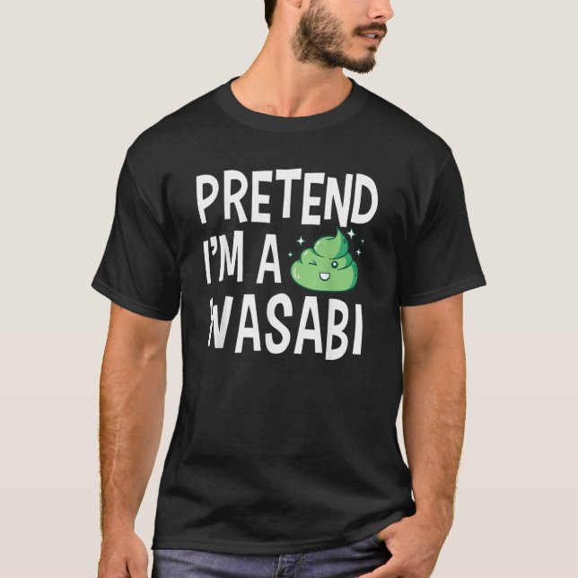 Camiseta Wasabi Japanese Horseradish Paste Spicy Condiments (Anverso)