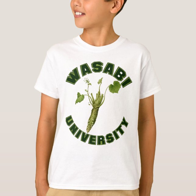 Camiseta Wasabi University (Anverso)