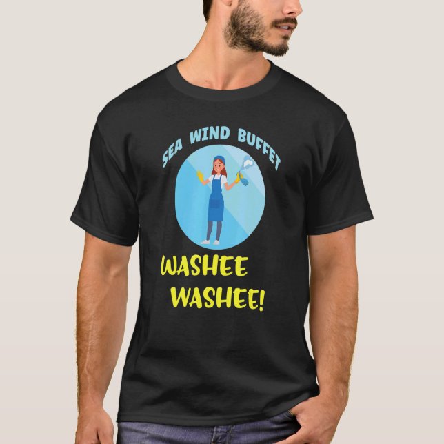 Camiseta Washee Saniti (Anverso)