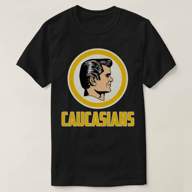 CAMISETA WASHINGTON CAUCASIANS (Diseño del anverso)