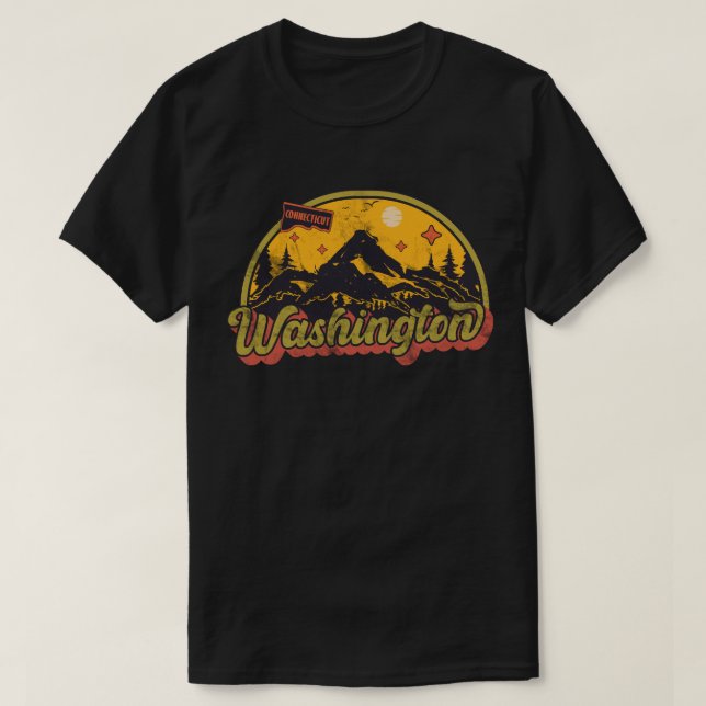 Camiseta Washington, Connecticut (Diseño del anverso)