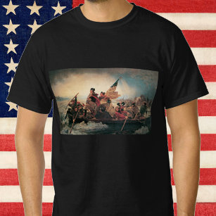 Camiseta Washington cruza la ciudad de Delaware, por Emanue