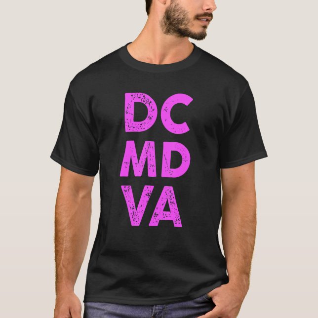 Camiseta Washington D C DMV Nativo (Anverso)