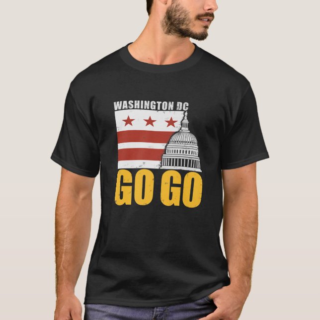 Camiseta Washington D.C Go-Go (Anverso)