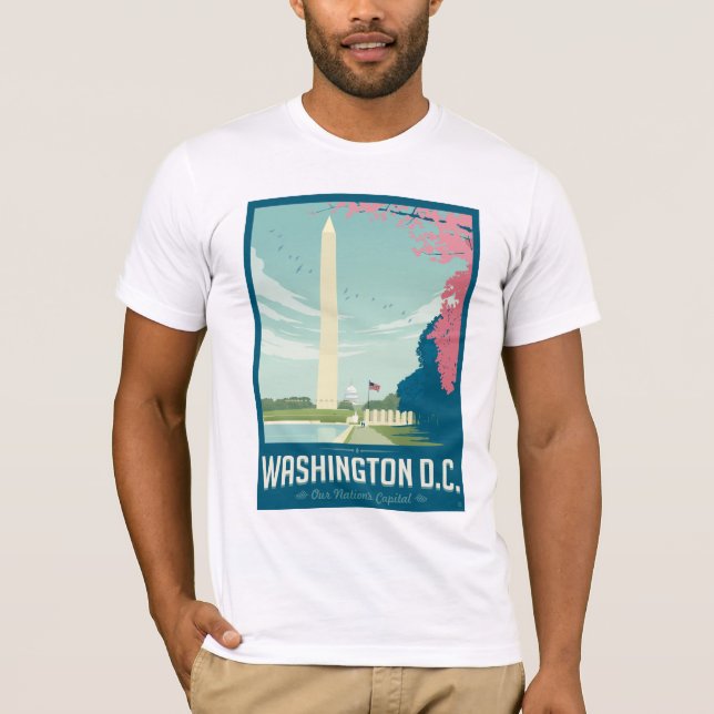 Camiseta Washington, D.C. - La capital de nuestra nación (Anverso)