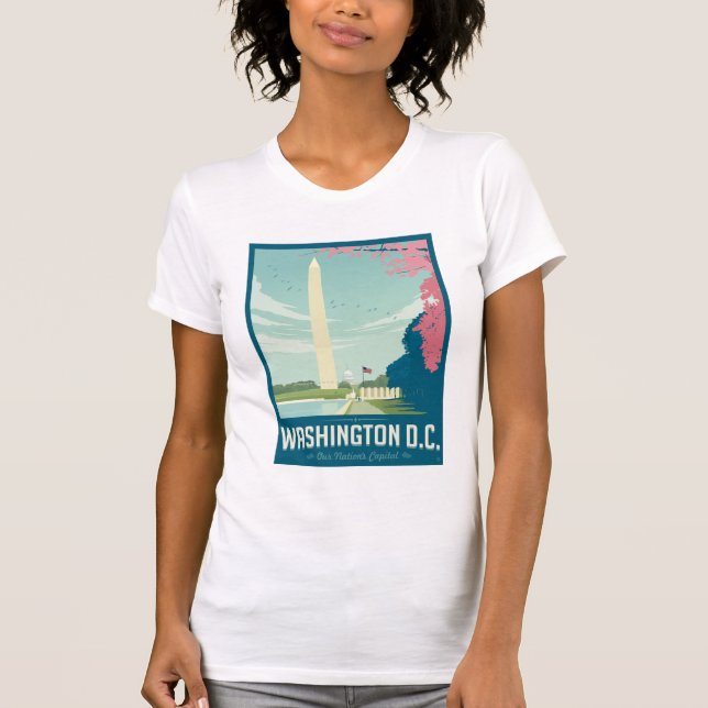 Camiseta Washington, D.C. - La capital de nuestra nación (Anverso)