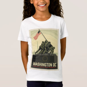 Camiseta Washington D. C.   Monumento a la Guerra del Cuerp