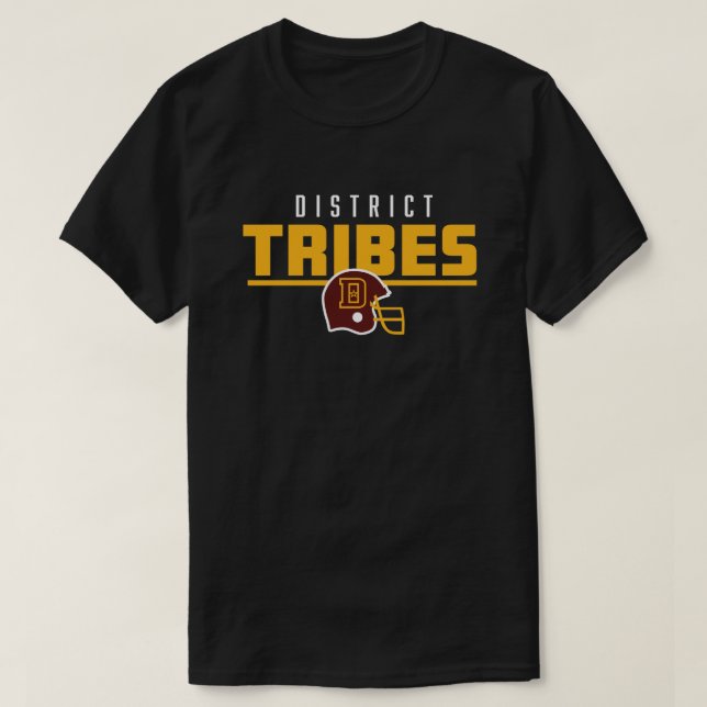 Camiseta Washington D.C. Sports District Tribes T-Shirt (Diseño del anverso)
