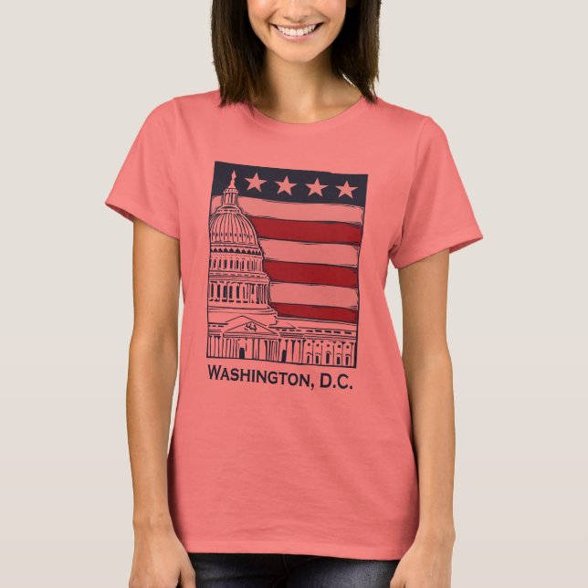 Camiseta Washington DC (Anverso)
