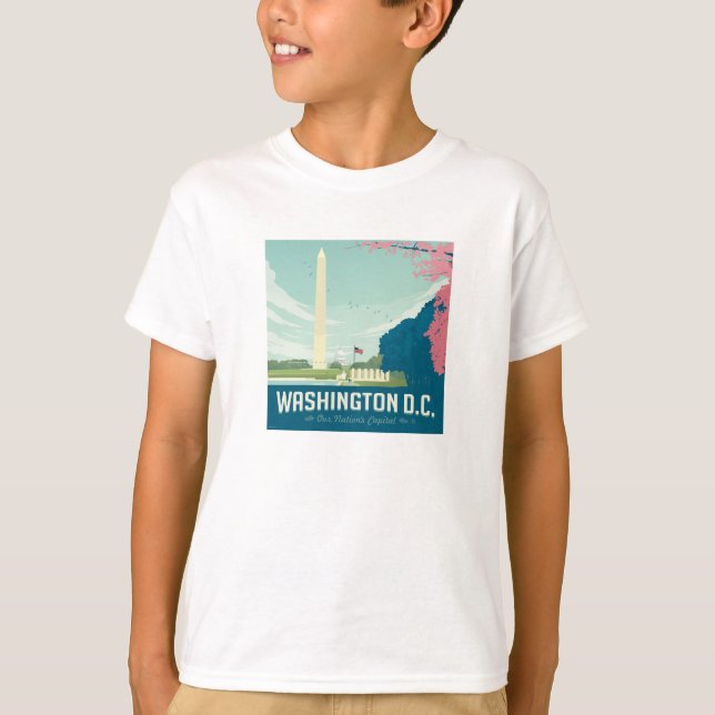 Camiseta Washington DC | Capital de nuestra nación (Anverso)