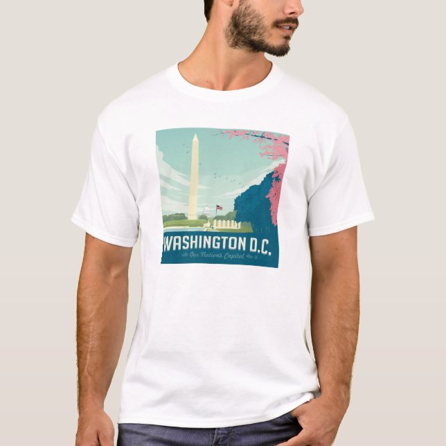 Camiseta Washington DC | Capital de nuestra nación (Anverso)