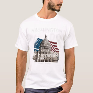 Camiseta Washington DC Capitol Hill USA Souvenirs Gifts Hom