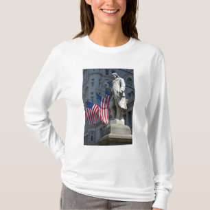 Camiseta Washington, DC, estatua de Benjamin Franklin