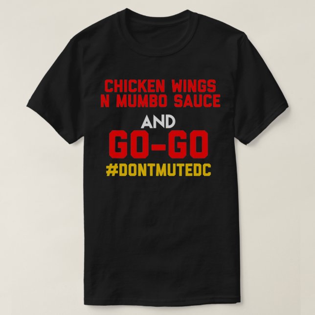Camiseta Washington DC, Go Music y el pollo y el mumbo (Diseño del anverso)