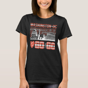 Camiseta Washington DC I Love Go Go Music 10