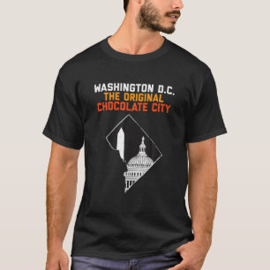 Camiseta Washington DC, la ciudad del chocolate original pr
