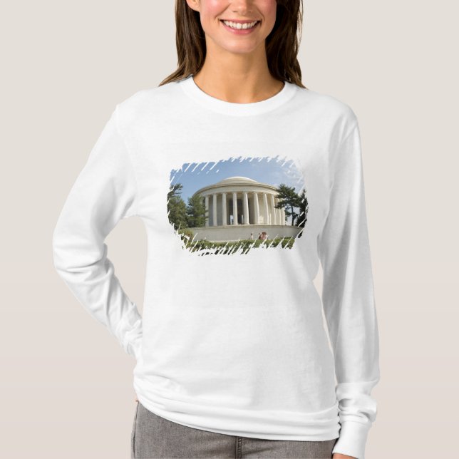 Camiseta Washington, DC. Monumento de Thomas Jefferson (Anverso)
