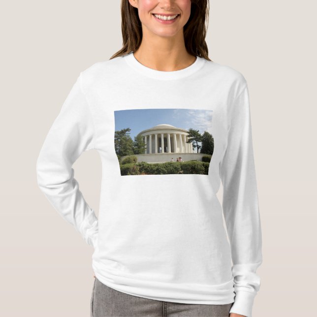 Camiseta Washington, DC. Monumento de Thomas Jefferson (Anverso)