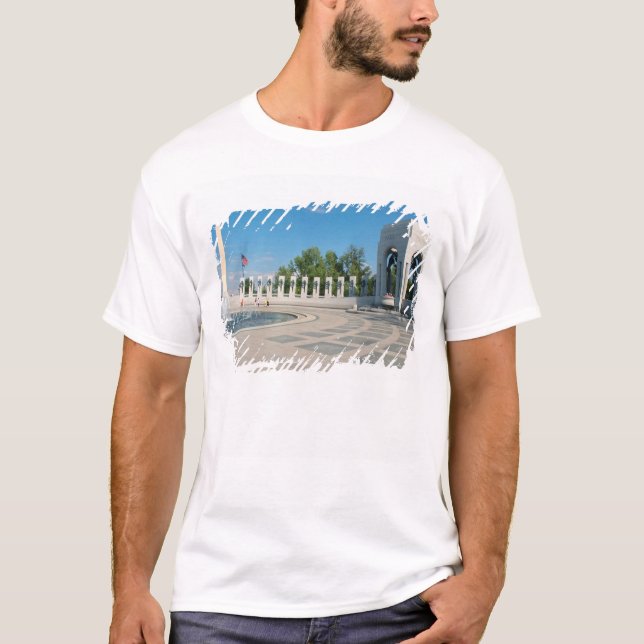 Camiseta Washington, DC, monumento nacional de WWII (Anverso)