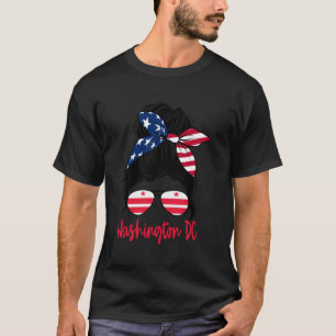 Camiseta Washington Dc Washington Dc Flag Statefriend